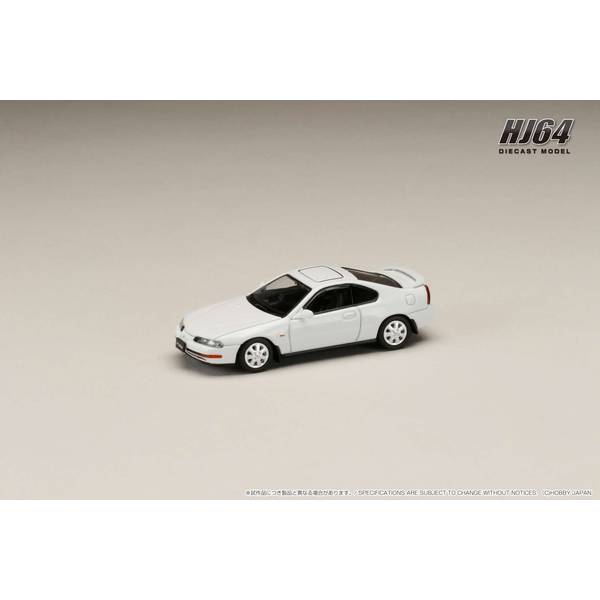 ホビージャパン 1/64 ホンダ プレリュード 2.2Si-VTEC BB4 前期型 フロストホワイト 完成品ミニカー HJ641066W